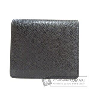 Louis Vuitton Porte Bie Taiga Bifold Wallet Leather